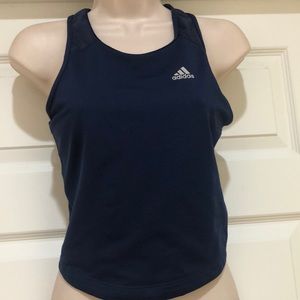 EUC Adidas Climalite Mesh Insert Tank Top Size M